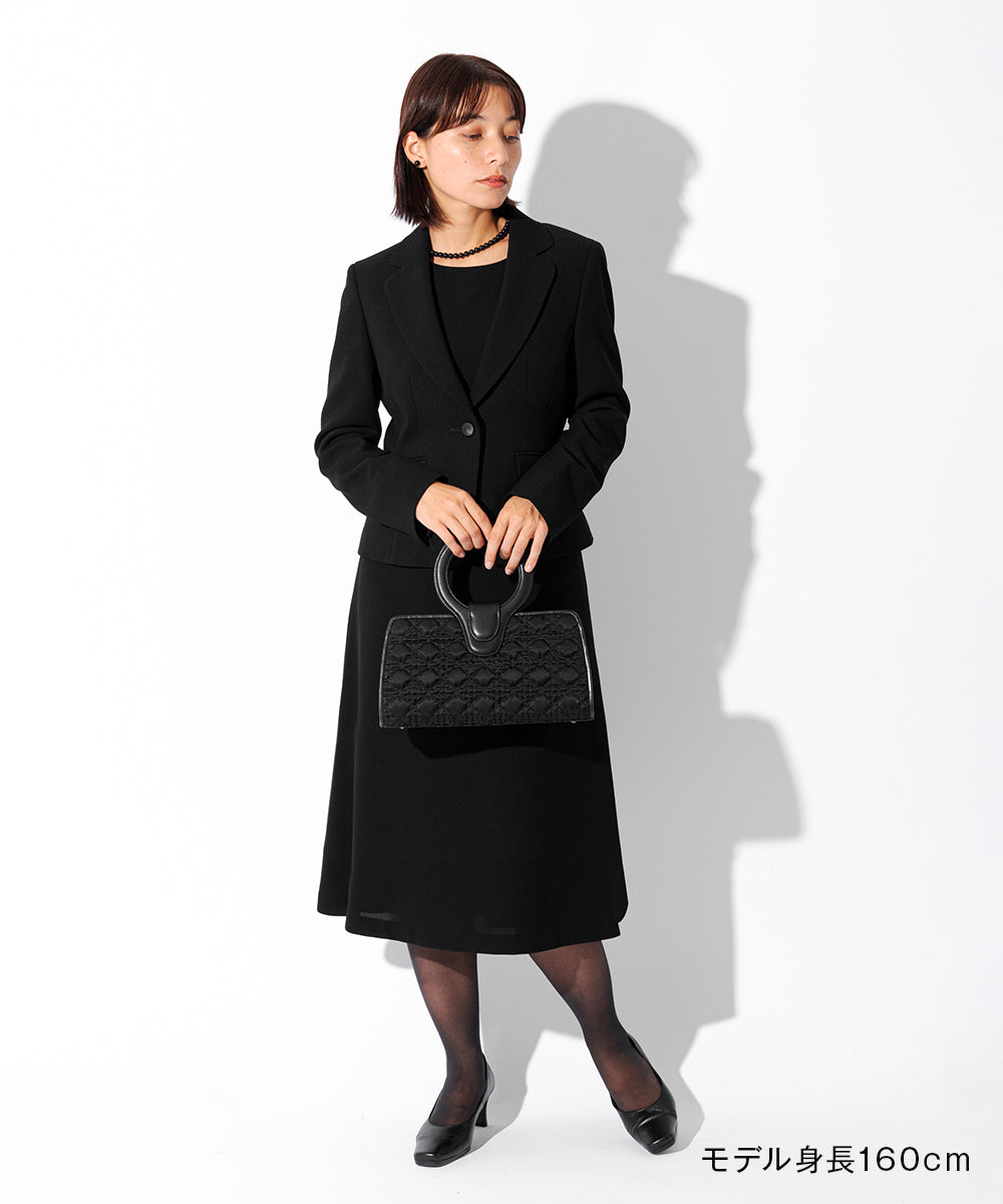 Genuine Leather Circle Handle Quilted Bag