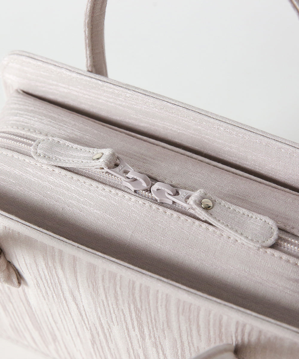 尾州織 撥水利休バッグ&草履セット