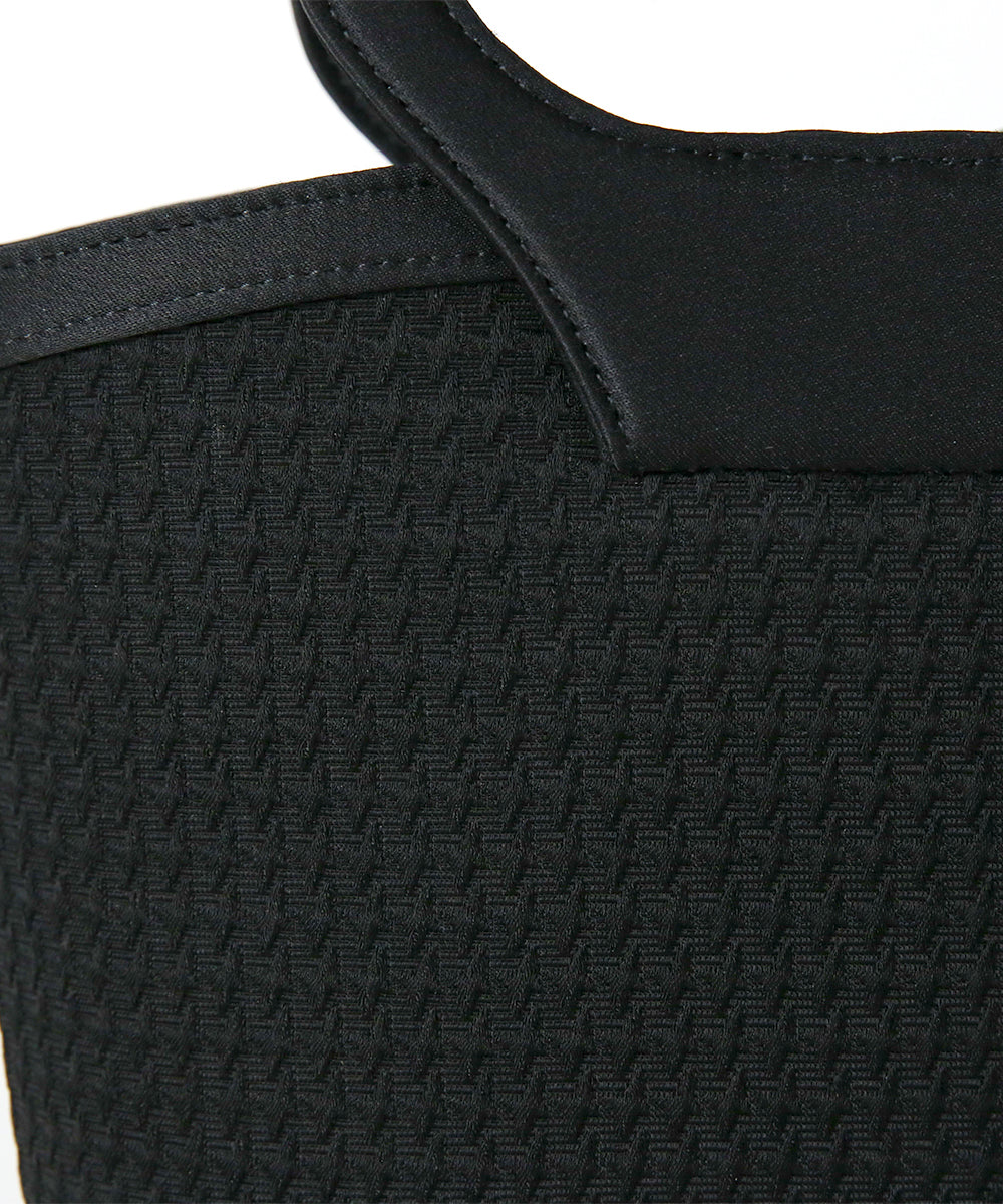 米沢織 千鳥柄2wayオーバルバッグ