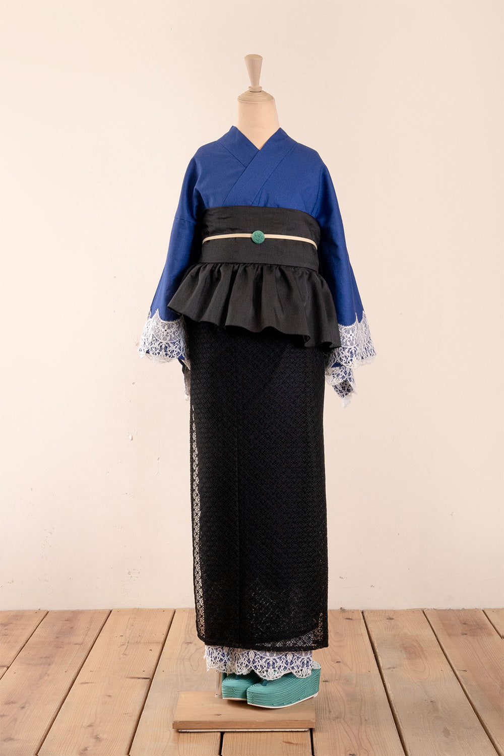 コード刺繍草履|小砂モデル