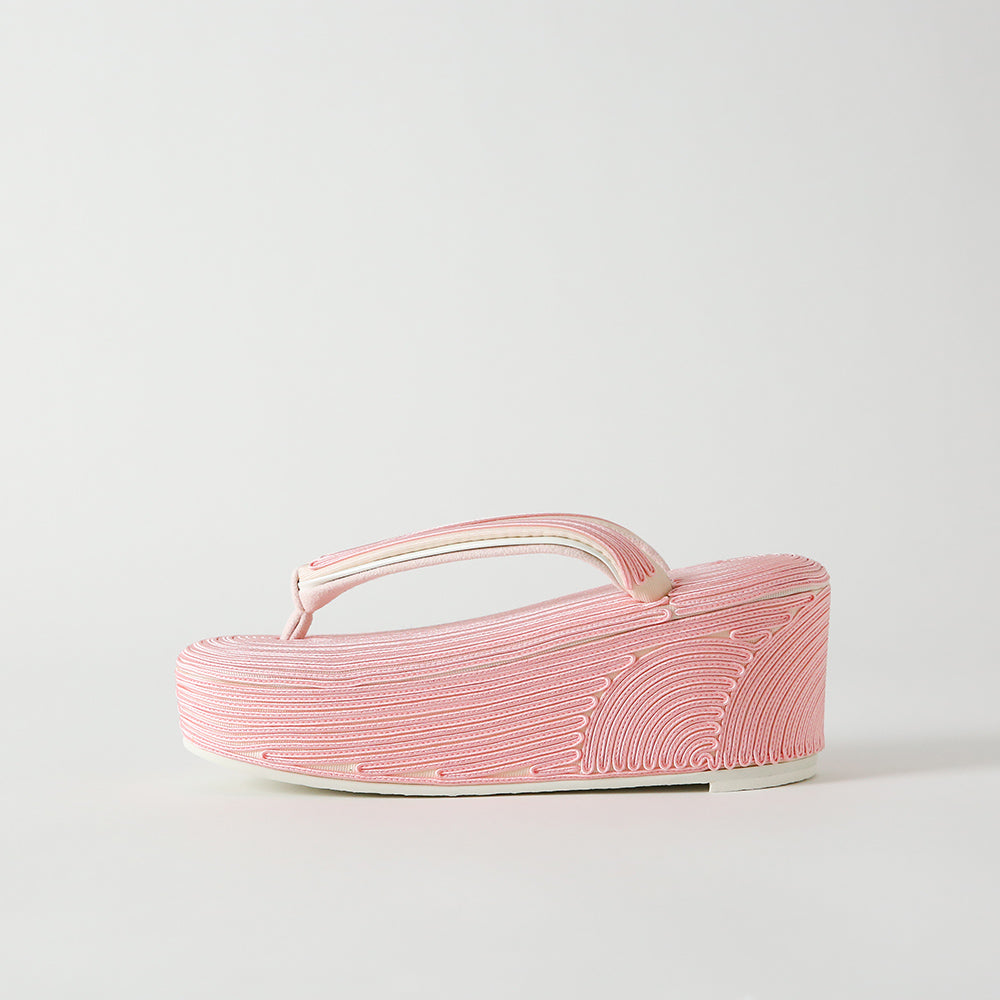 Cord embroidered sandals|Kosuna model
