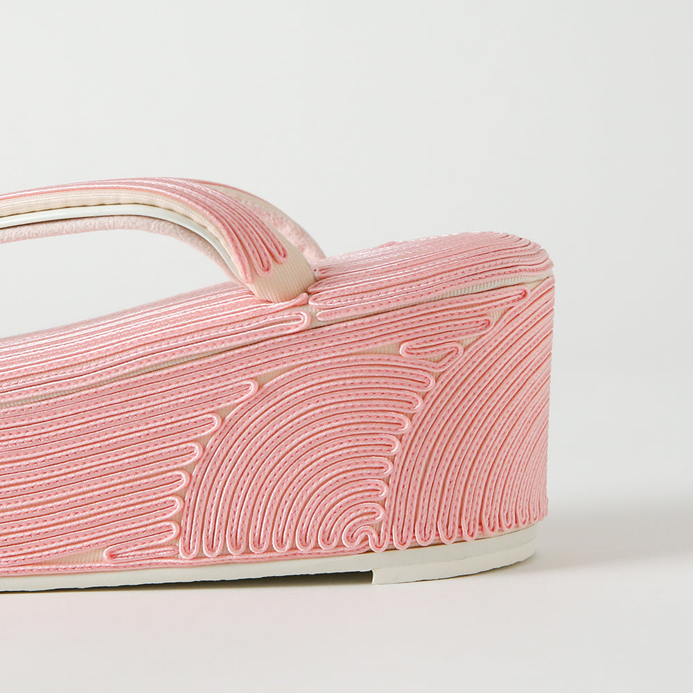 即納品|コード刺繍草履|小砂モデル