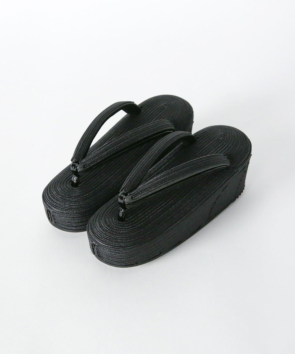 コード刺繍草履