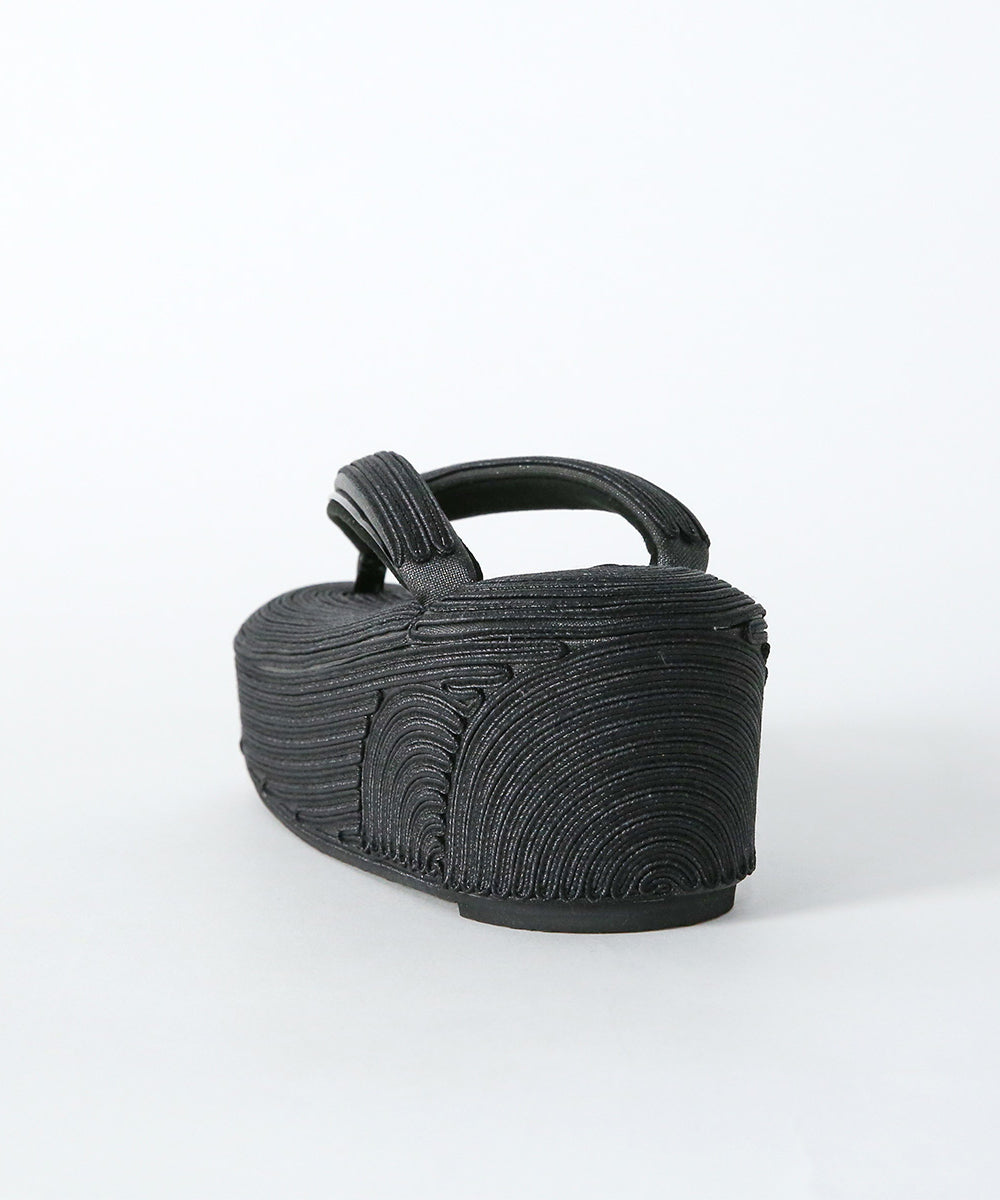 コード刺繍草履