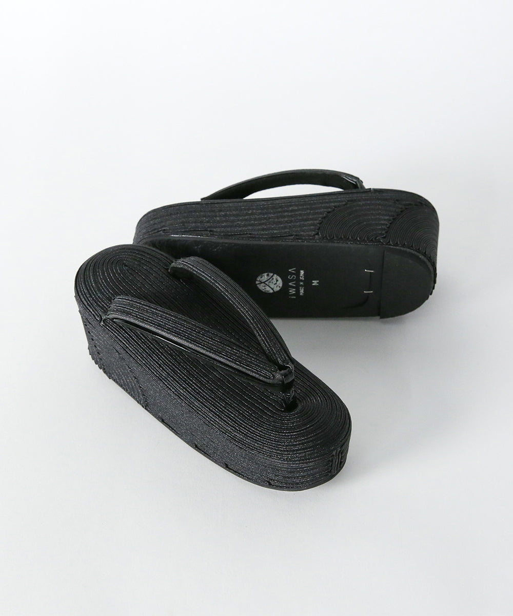 コード刺繍草履