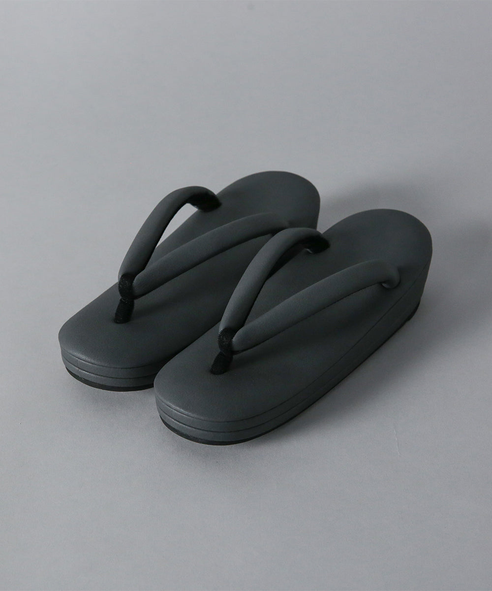 即納品|「歩きやすい」セレモニーグレー草履