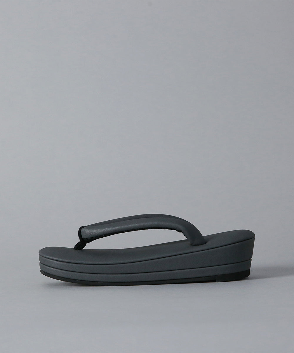 即納品|「歩きやすい」セレモニーグレー草履