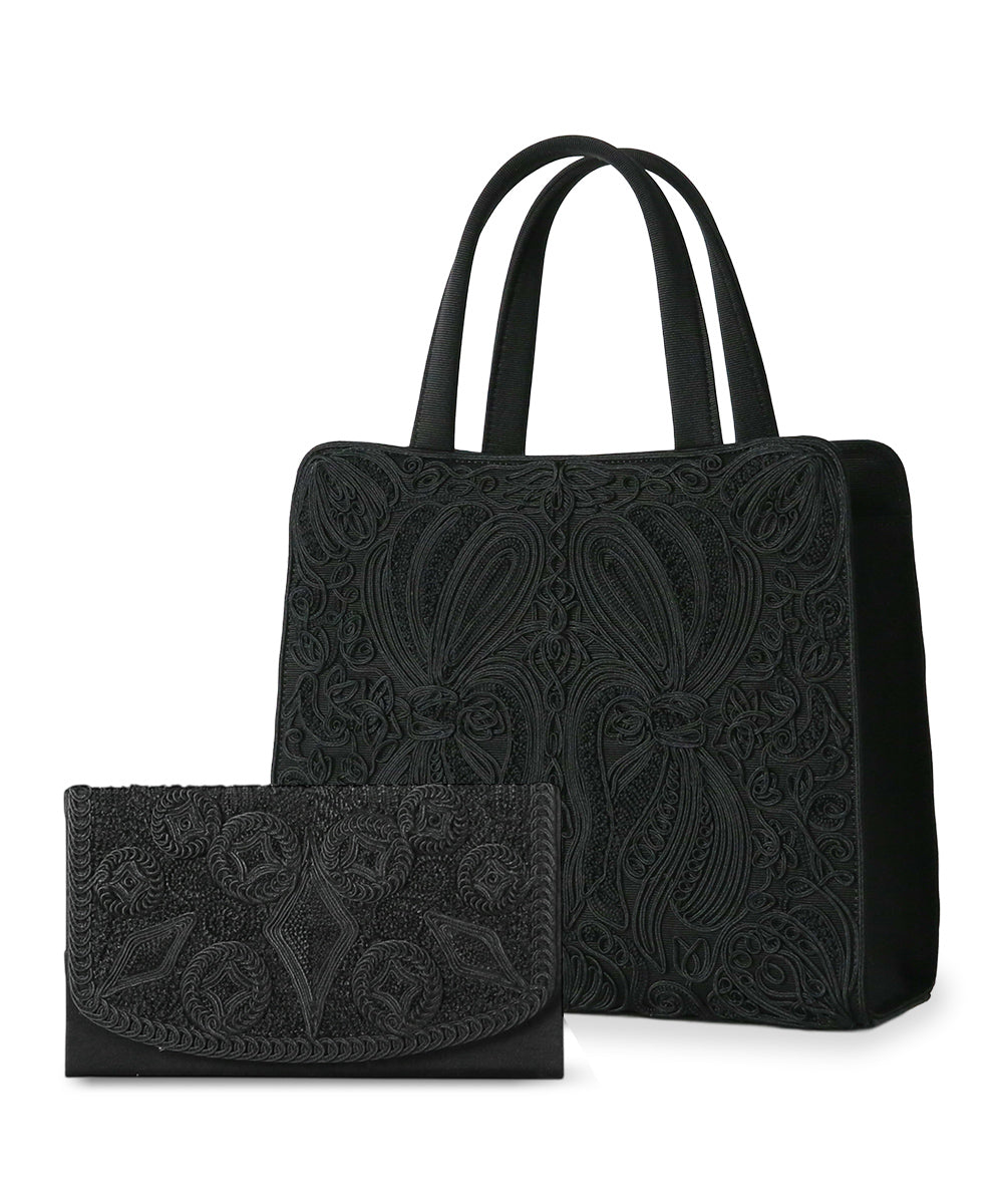 BOOK TOTE BOW(ボウ)&袱紗2点セット