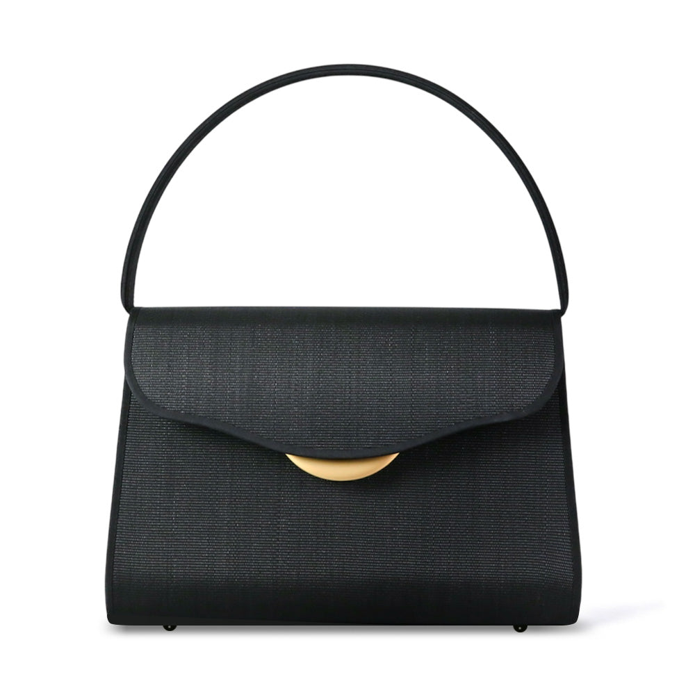Horsehair formal bag <with gold fittings for both congratulations and condolences/trapezoid type>
