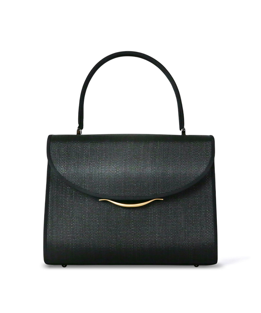 ホースヘアフォーマルバッグ<慶弔兼用ゴールド金具付き/手管台形タイプ>