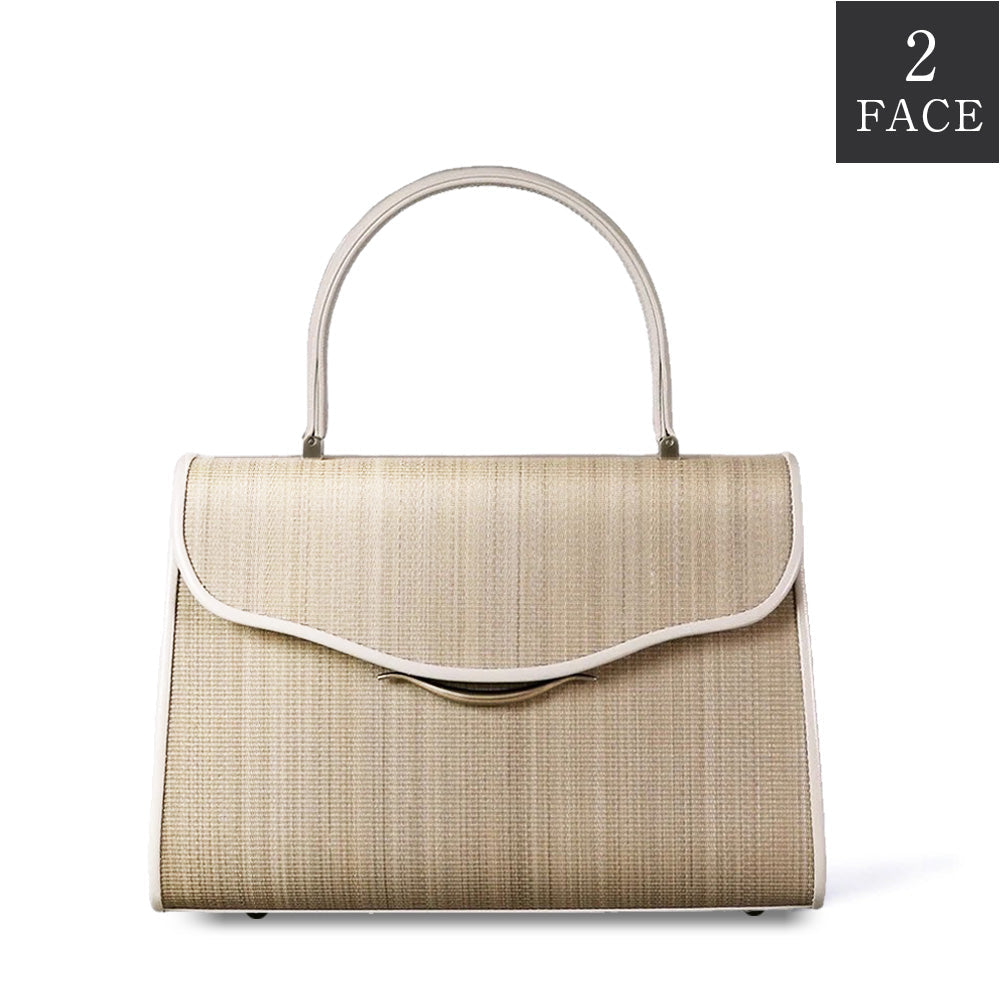 Color horse hair bag <gray>
