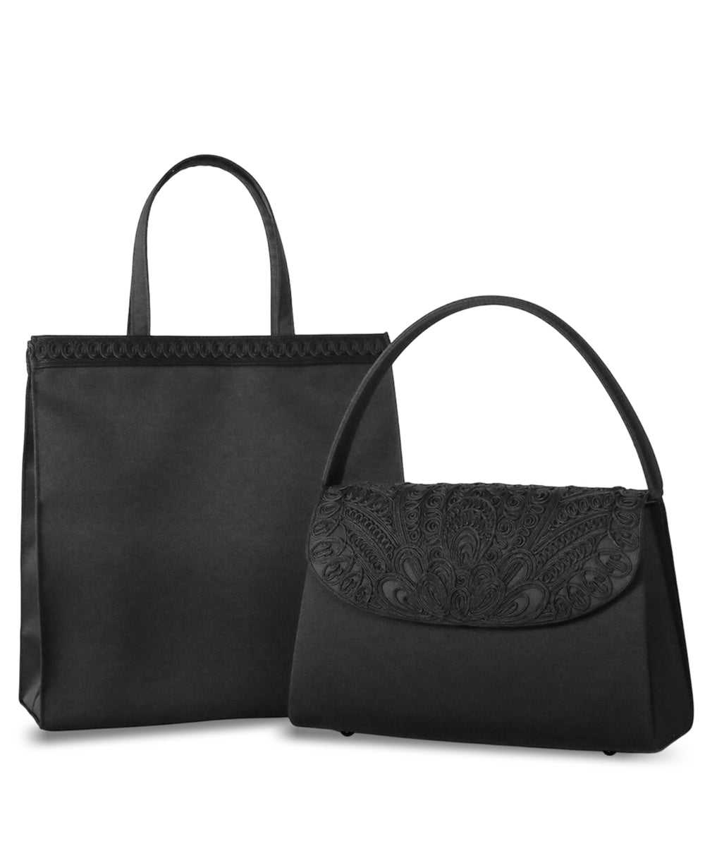 コード刺繍フォーマルバッグ&サブバッグセット 岩佐オフィシャルショップ<フォーマルバッグ・和装バッグ・草履>【公式サイト】