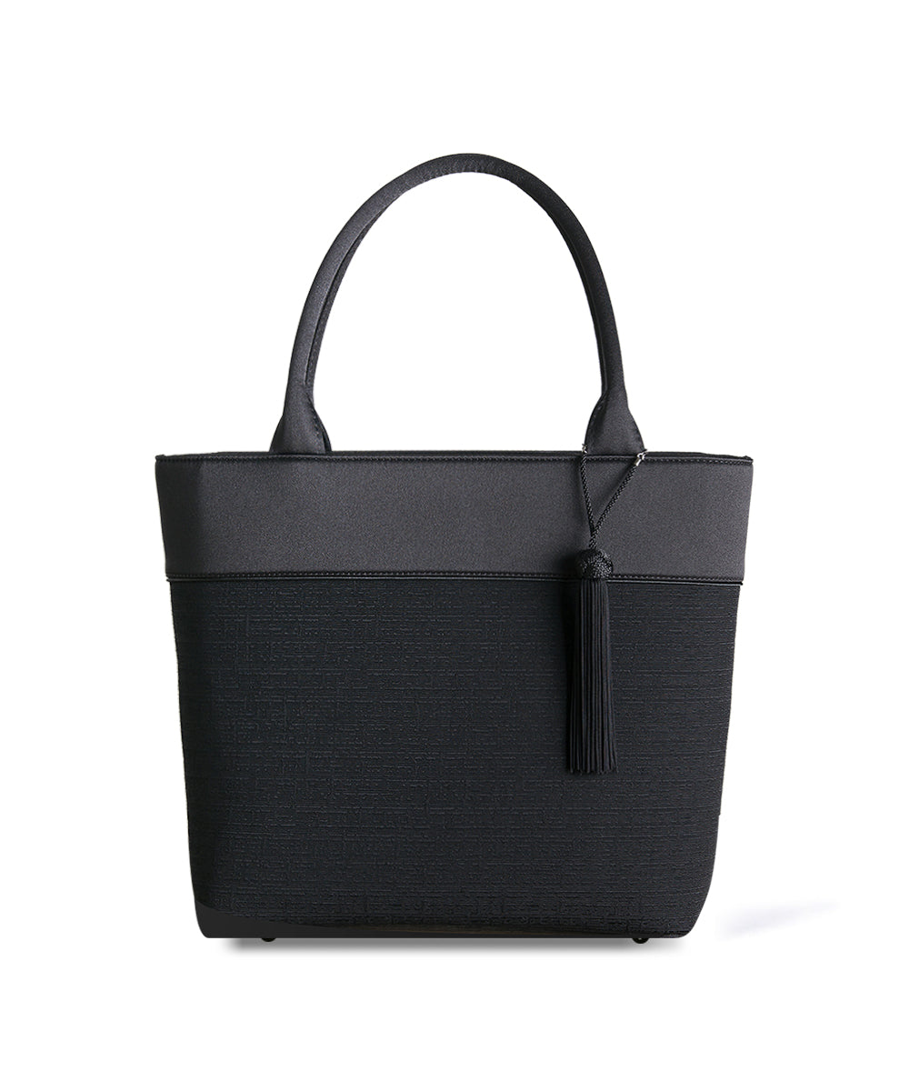 【予約 12月下旬発送】タッセル付き米沢織トートバッグ