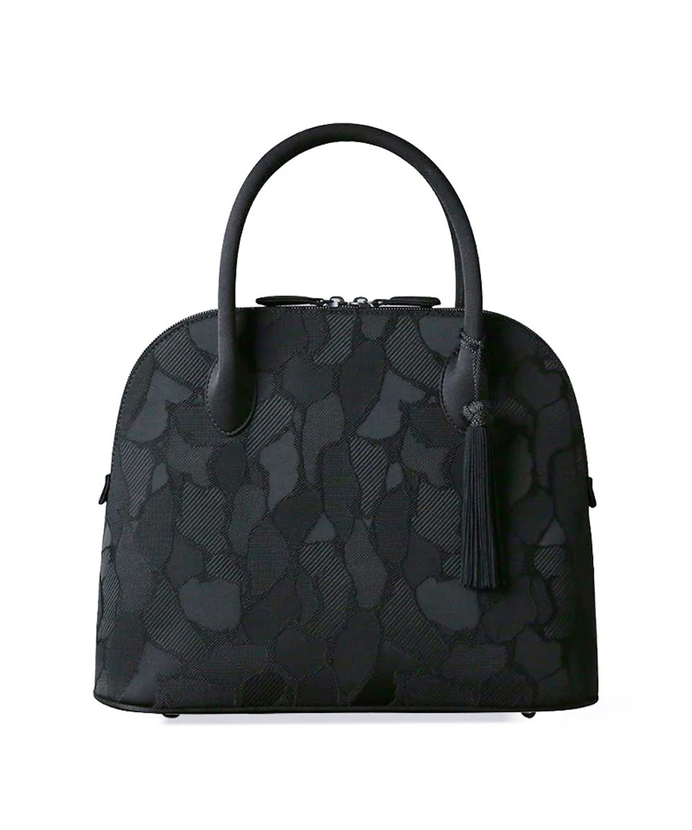 タッセル付き米沢織ラウンドファスナーバッグ 岩佐オフィシャルショップ<フォーマルバッグ・和装バッグ・草履>【公式サイト】