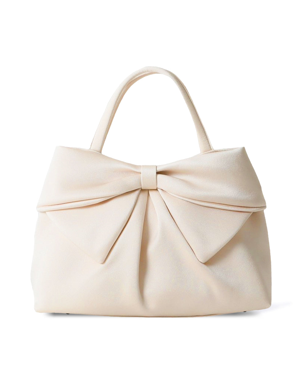 両面リボンカラーソフトバッグ