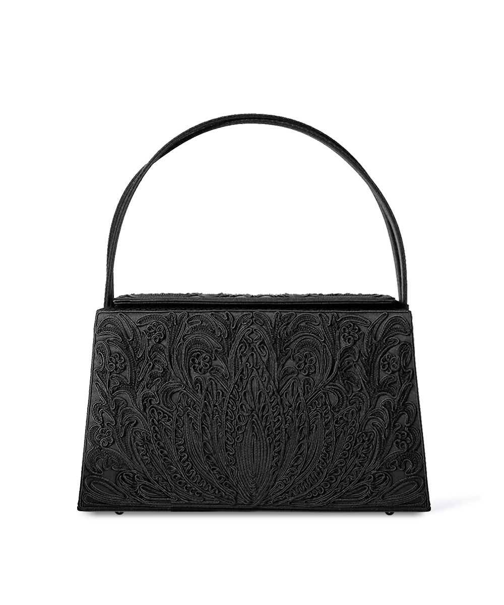 コード刺繍上部開閉フォーマルバッグ 岩佐オフィシャルショップ<フォーマルバッグ・和装バッグ・草履>【公式サイト】