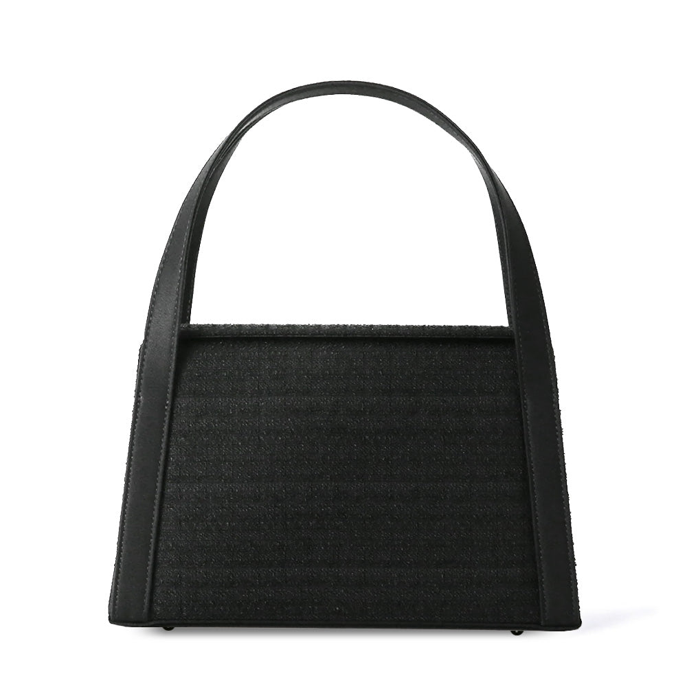 Inner magnet two-handled formal bag