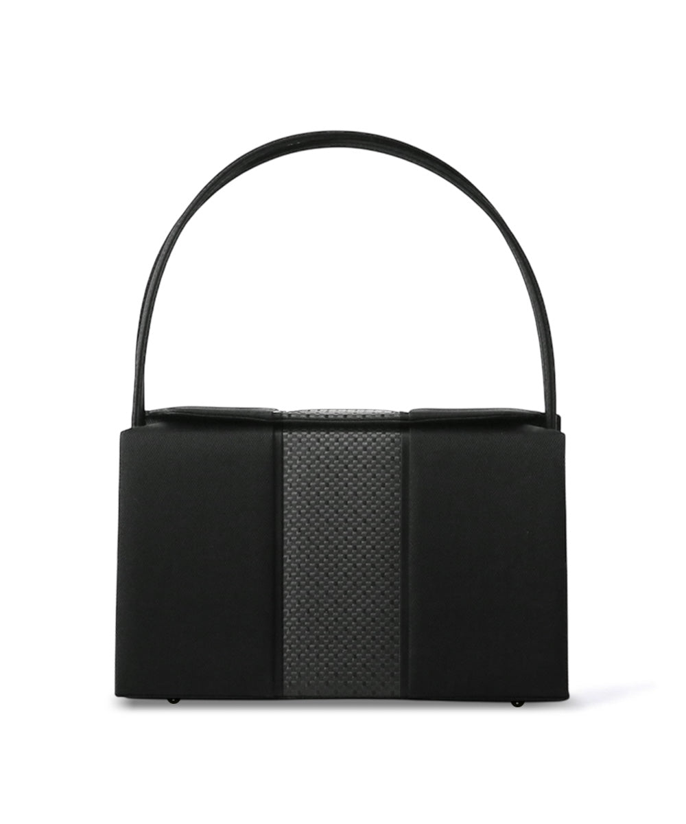 【予約 12月上旬発送】博多織×米沢織上部開閉フォーマルバッグ