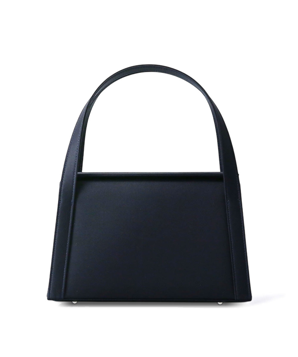 【お受験対応】インナーマグネット二本手濃紺フォーマルバッグ