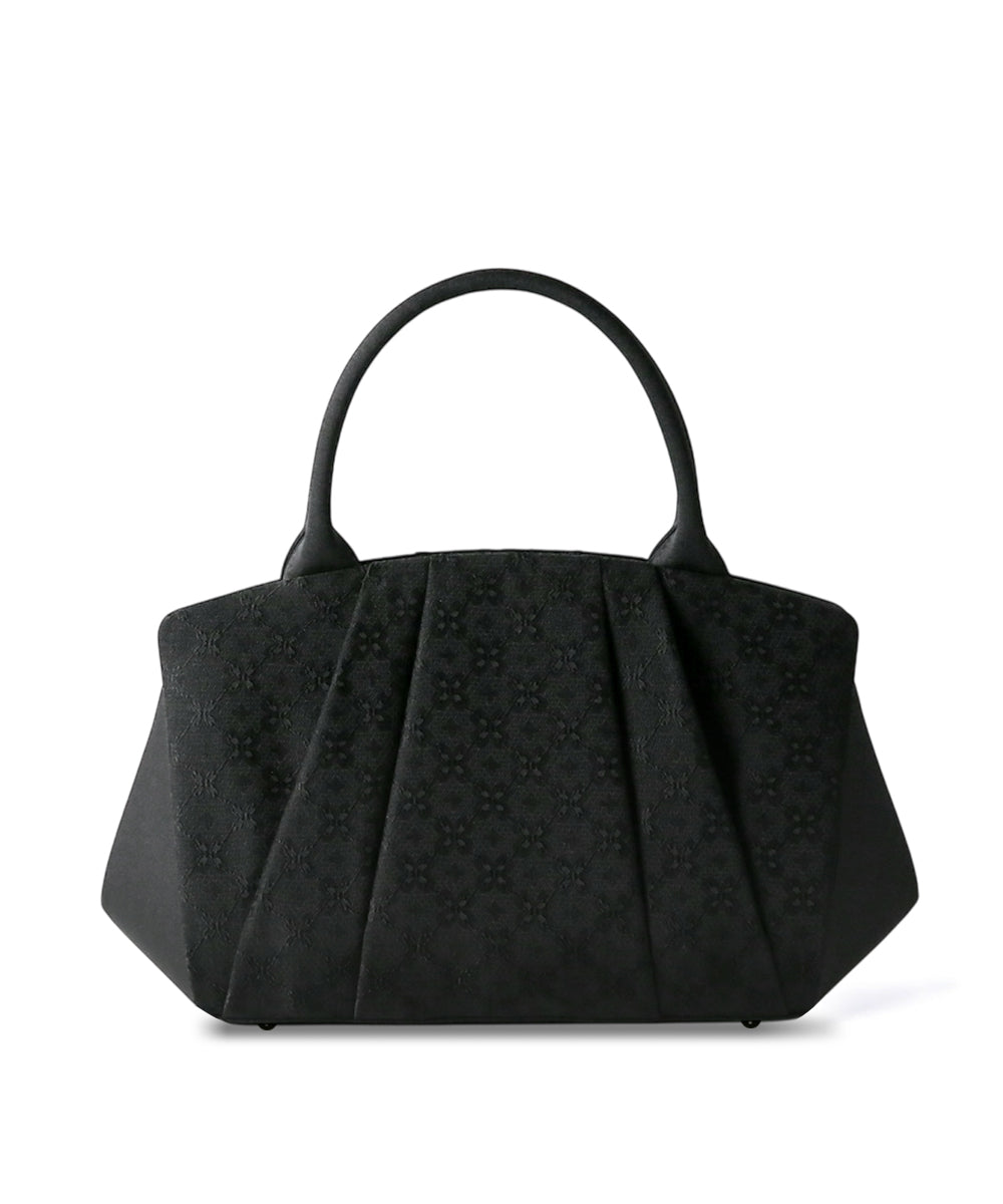 米沢織レース調ジャガードバッグ