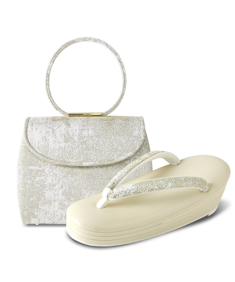 西陣織ロイヤルバッグ&草履セット