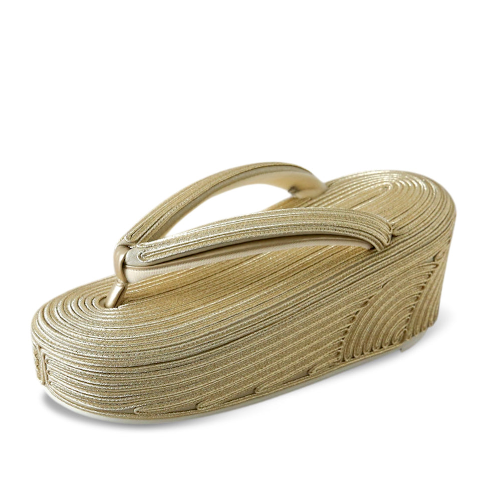 コード刺繍草履|小砂モデル