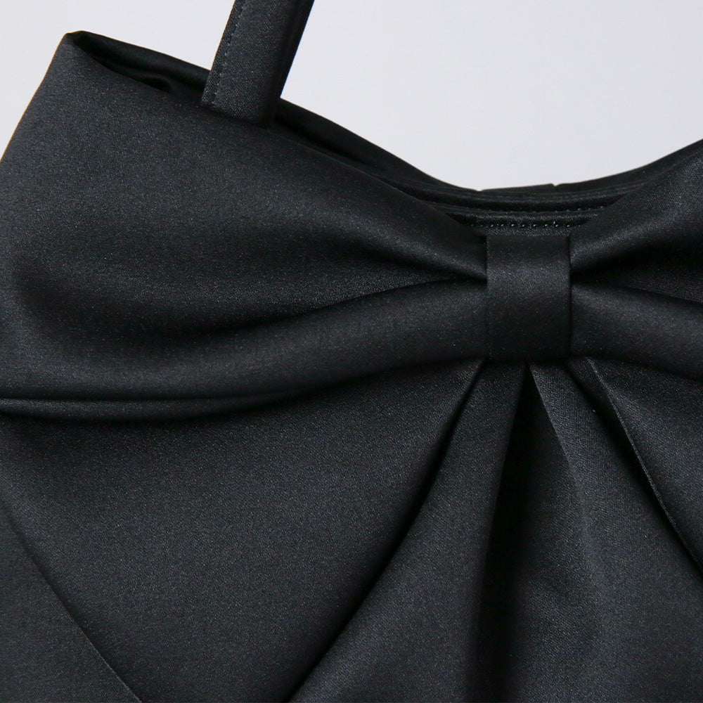 両面リボン付きソフトトートバッグ 岩佐オフィシャルショップ<フォーマルバッグ・和装バッグ・草履>【公式サイト】