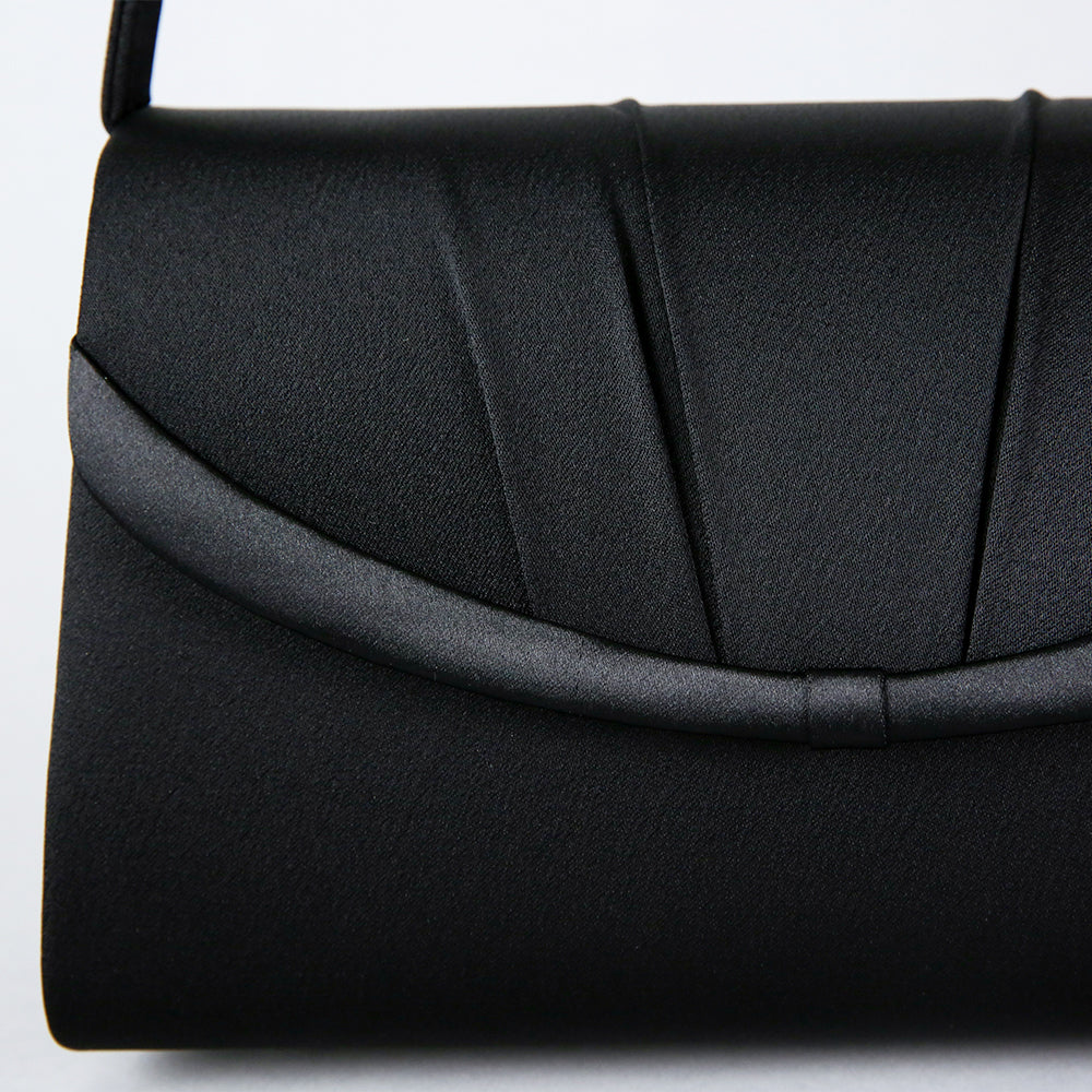 pleated formal bag