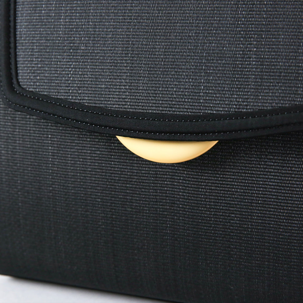 ホースヘアフォーマルバッグ<慶弔兼用ゴールド金具付き/大型台形タイプ>