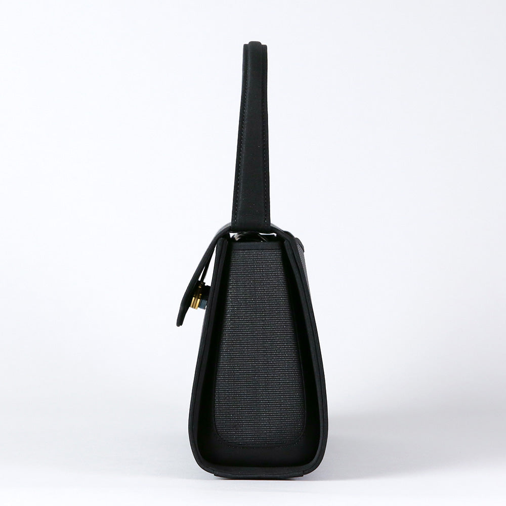 Horsehair formal bag <with gold fittings for both congratulations and condolences/trapezoid type>