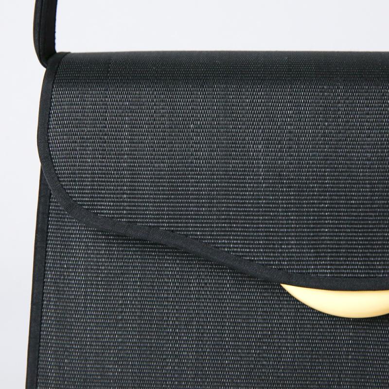 Horsehair formal bag <with gold fittings for both congratulations and condolences/trapezoid type>