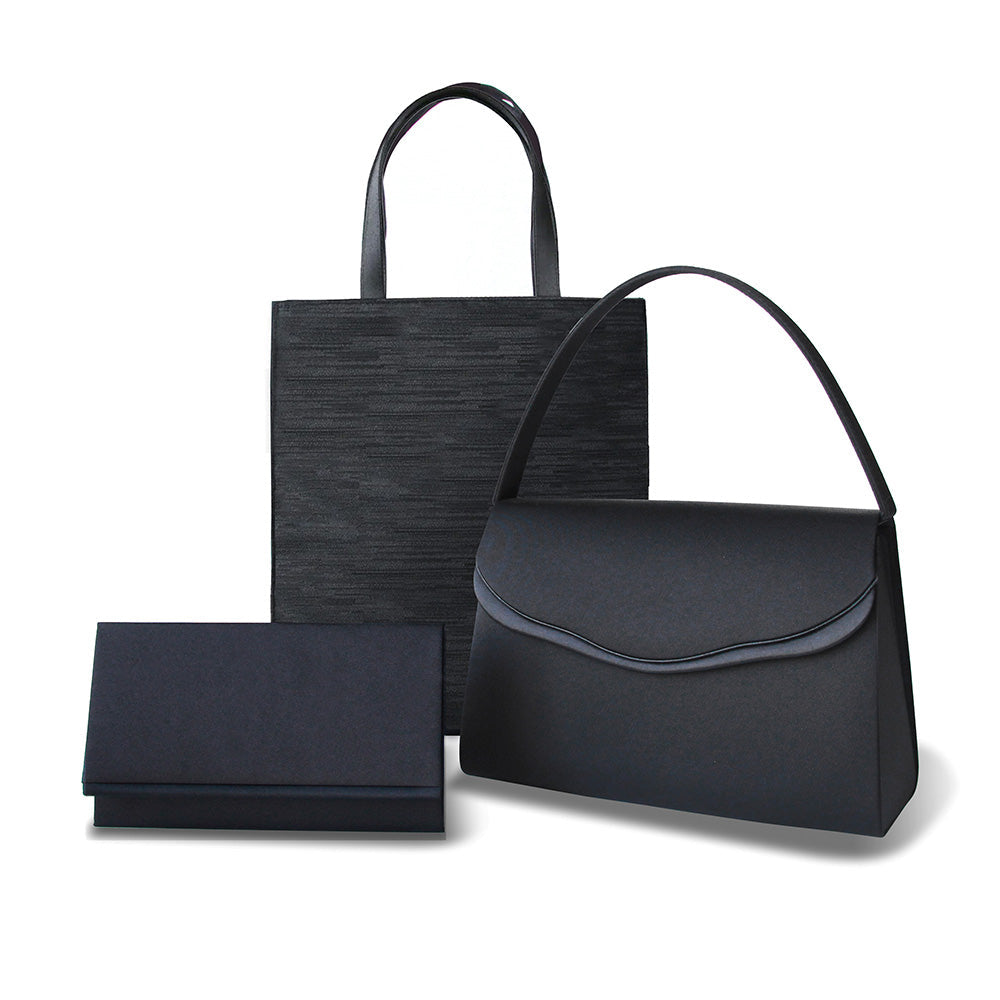 スカラサテン切替フォーマルバッグ3点セット 岩佐オフィシャルショップ<フォーマルバッグ・和装バッグ・草履>【公式サイト】