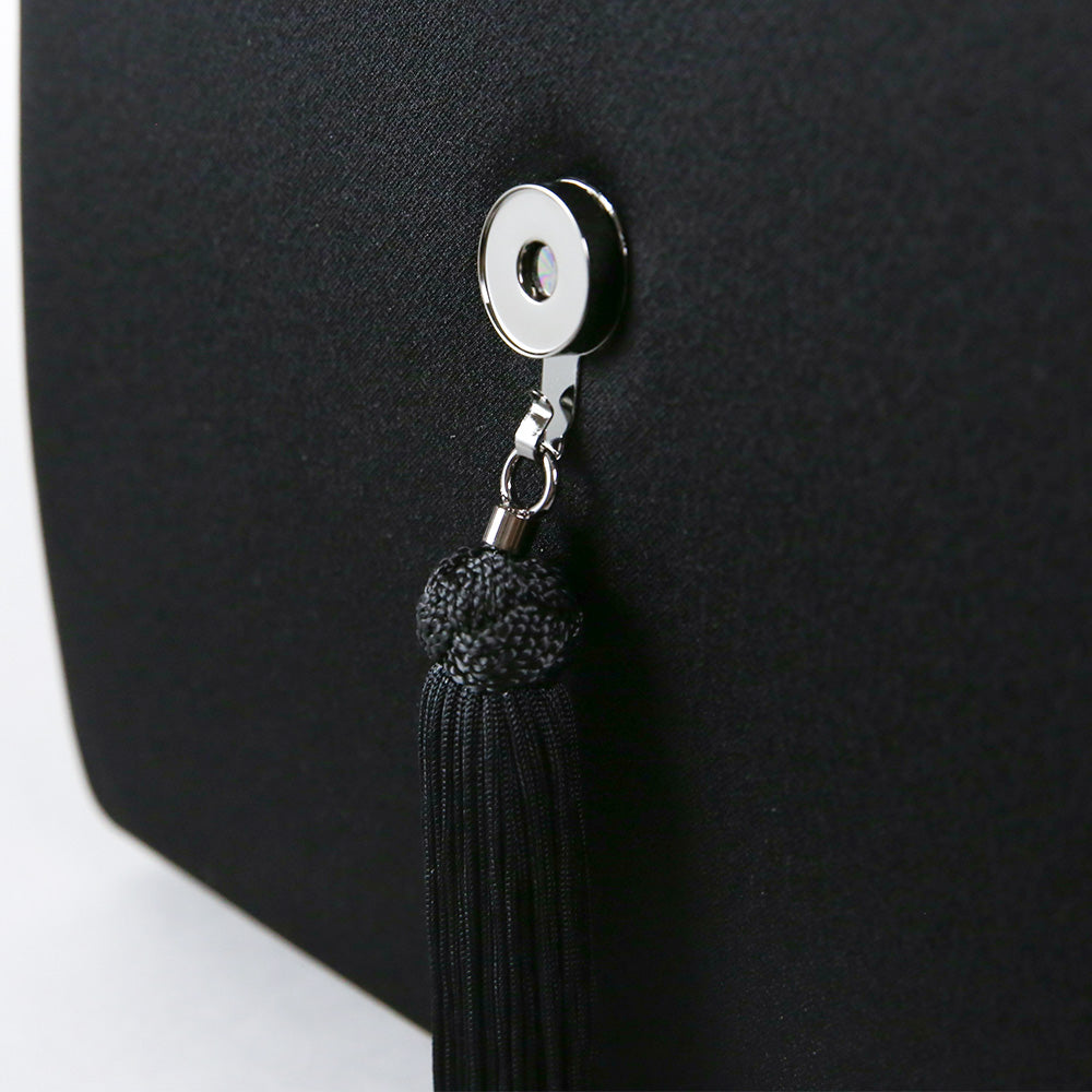 タッセル付き博多織フォーマルバッグ 岩佐オフィシャルショップ<フォーマルバッグ・和装バッグ・草履>【公式サイト】