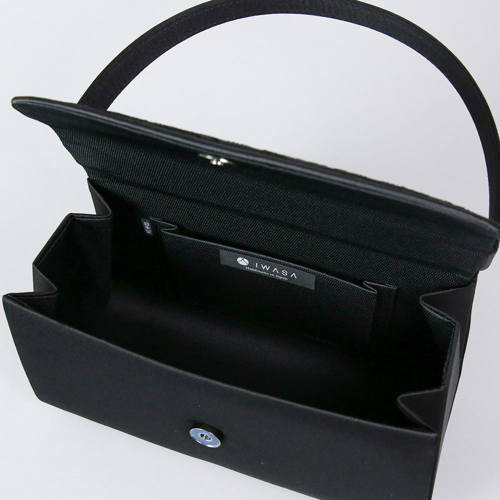 レース柄米沢織フォーマルバッグ