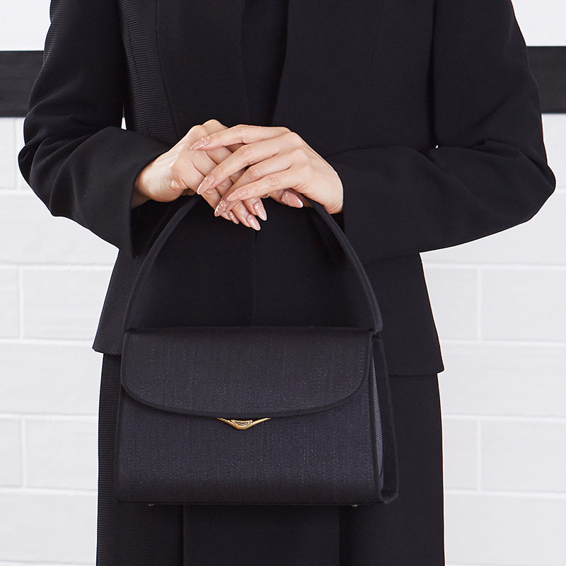 【アウトレット35%OFF】ホースヘアフォーマルバッグ<慶弔兼用金具付き>