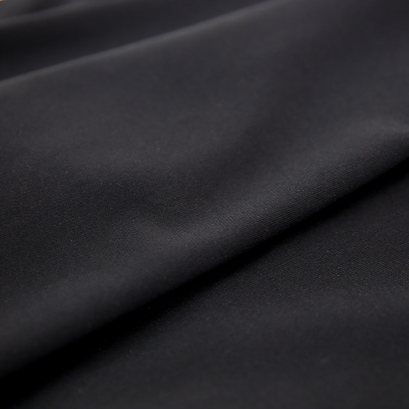 Satin switching formal cape