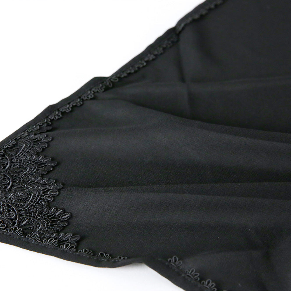 Embroidered lace subbag chief set