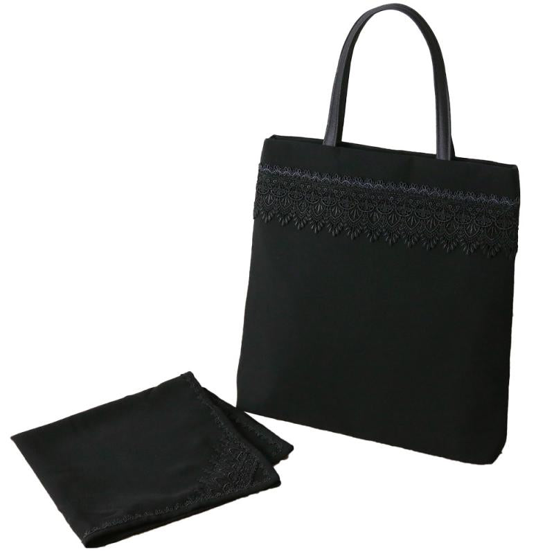 エンブロイダリーレースサブバッグ チーフセット 岩佐オフィシャルショップ<フォーマルバッグ・和装バッグ・草履>【公式サイト】