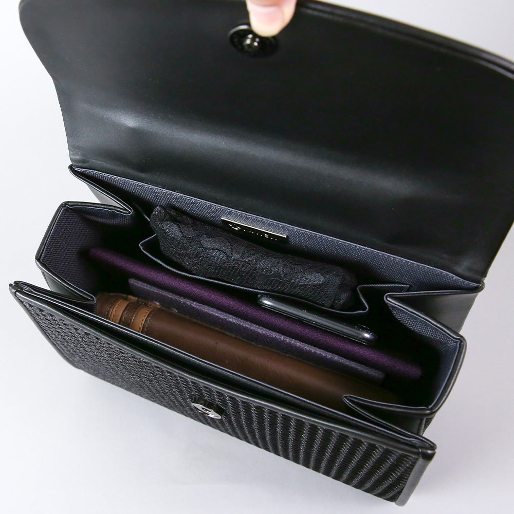 西陣織フォーマルバッグ プリズム