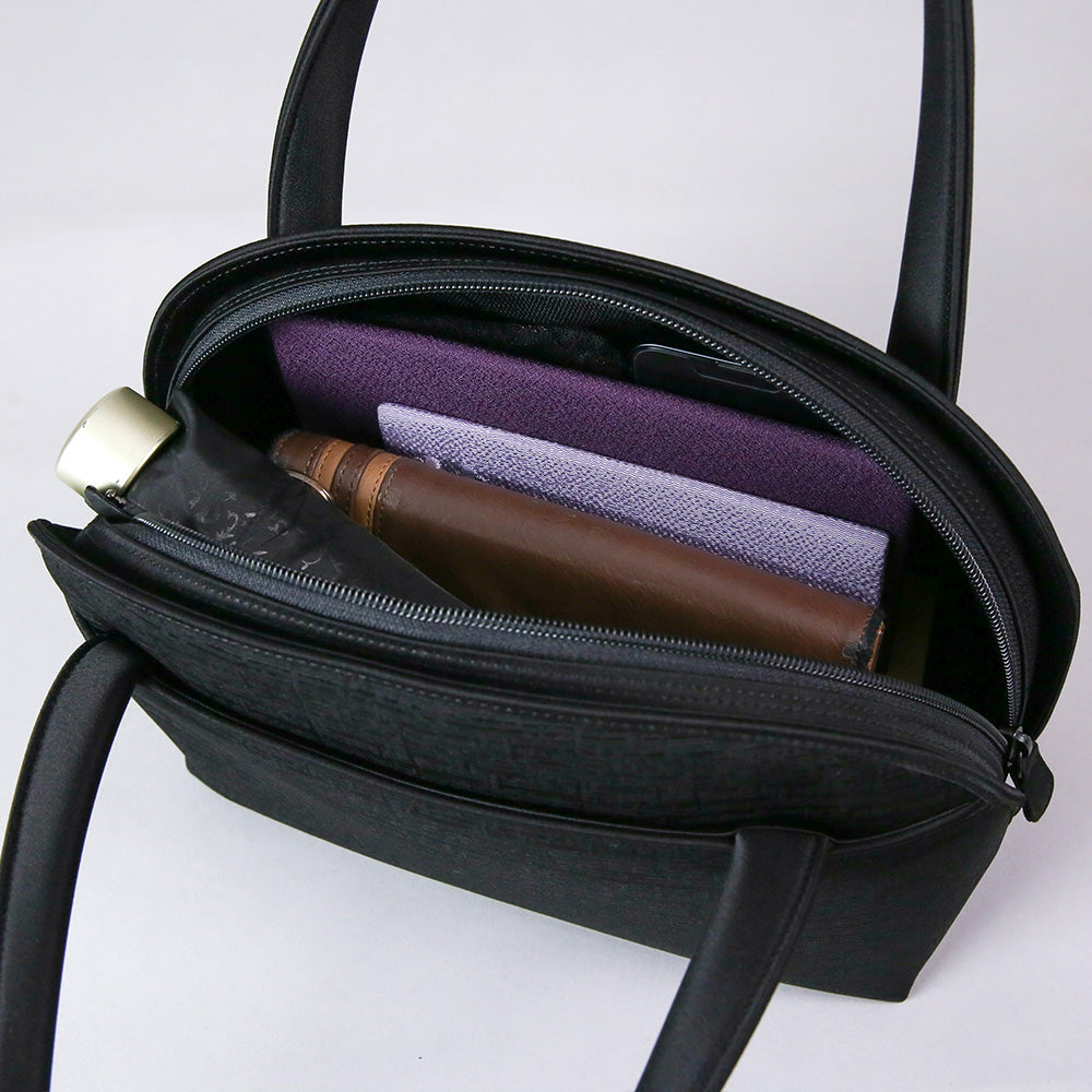 米沢織シェル型フォーマルバッグ