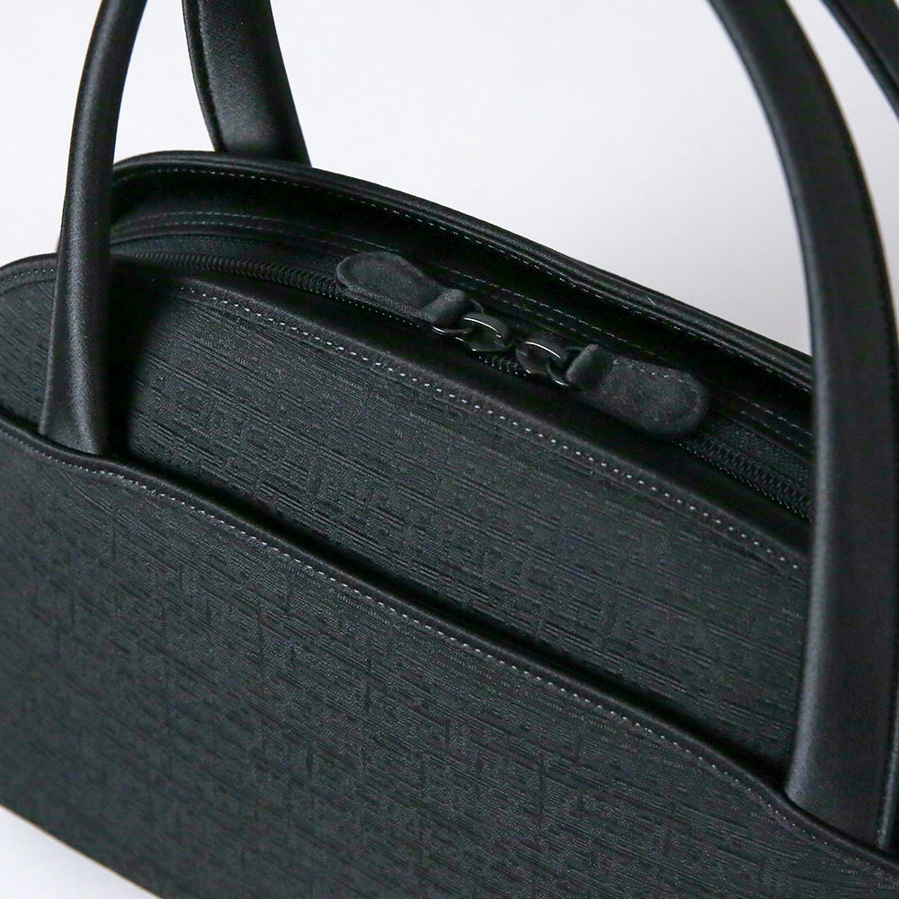 米沢織シェル型フォーマルバッグ