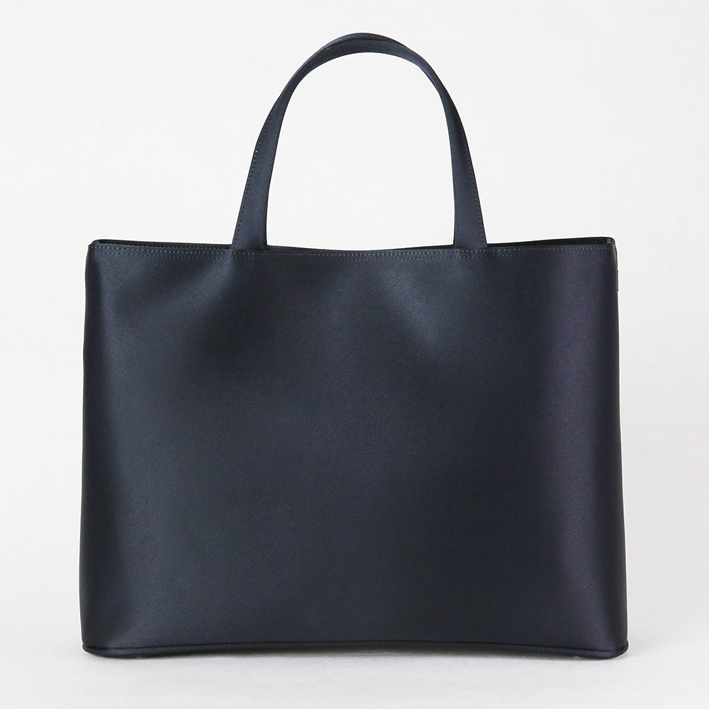 【A4サイズ対応】お受験濃紺二層式トートバッグ