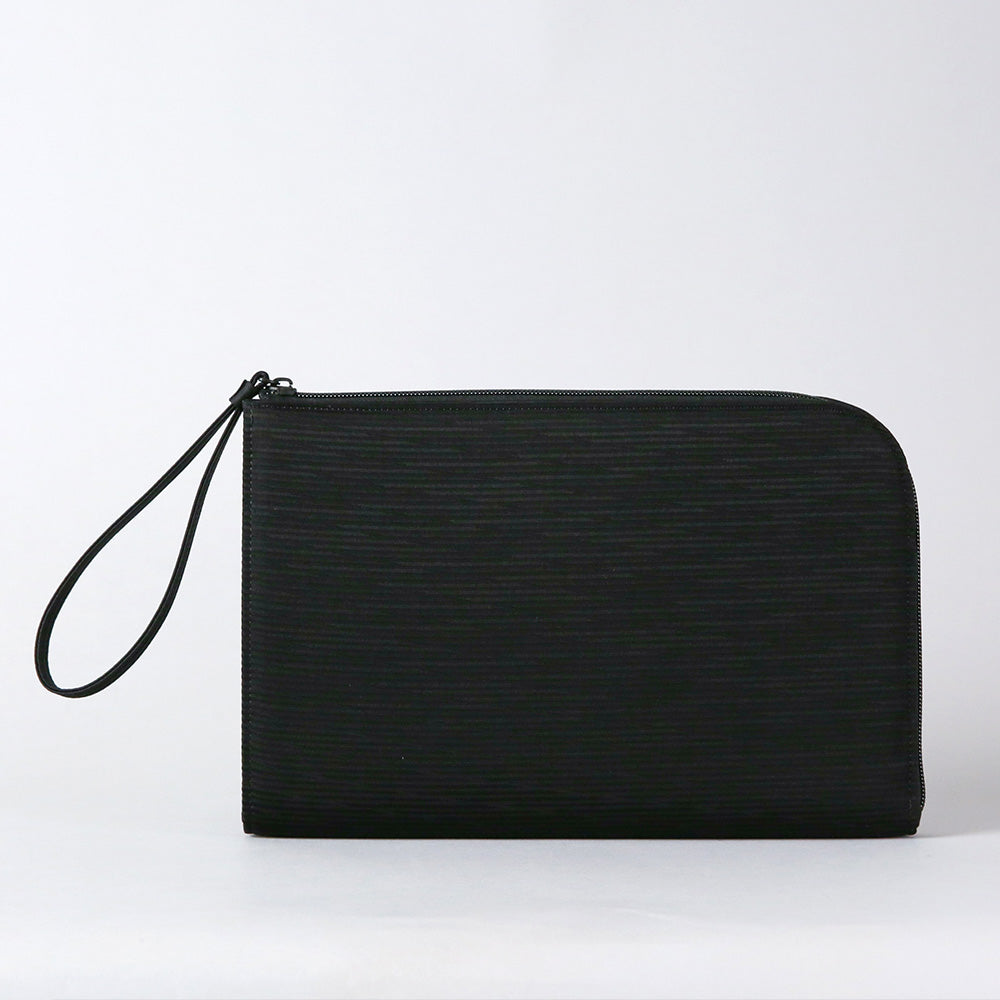 米沢織メンズフォーマルクラッチバッグ L