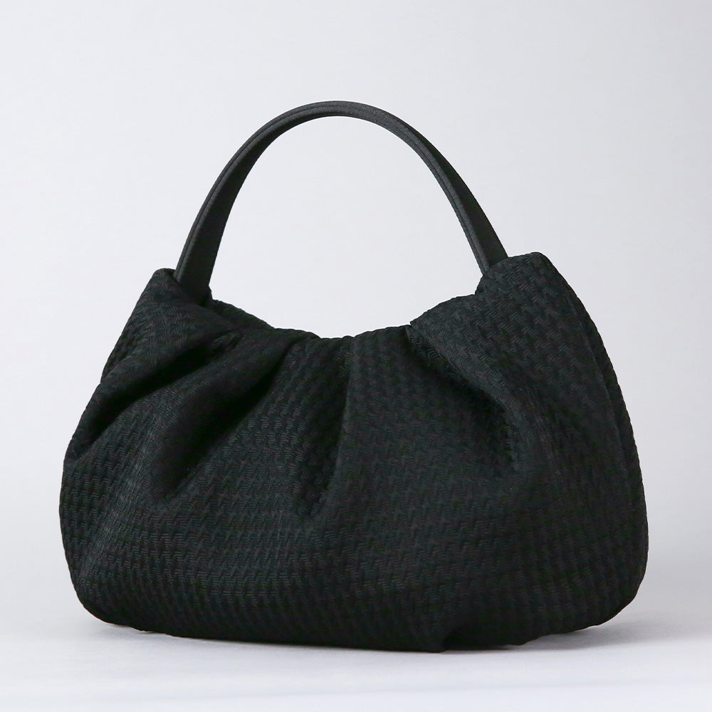 米沢織ワンハンドルソフトフォーマルバッグ