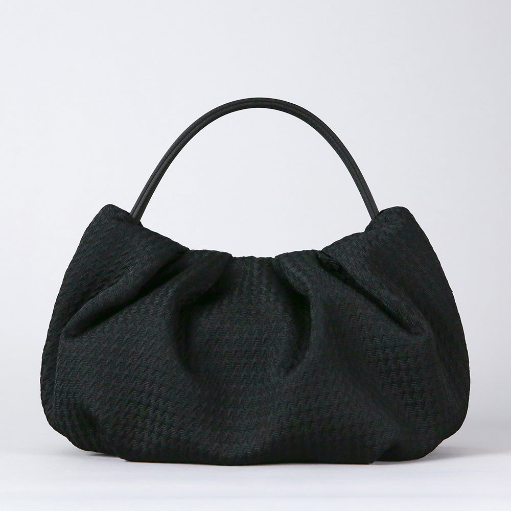 米沢織ワンハンドルソフトフォーマルバッグ