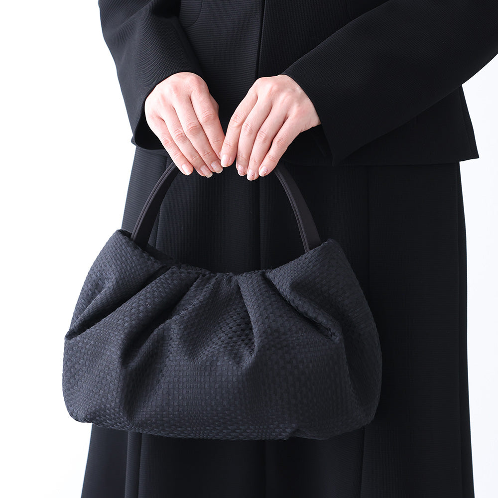 即納品|ドレープ ブラック M