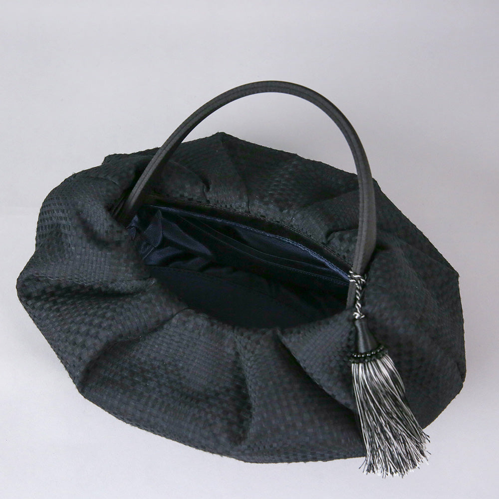 即納品|ドレープ ブラック M