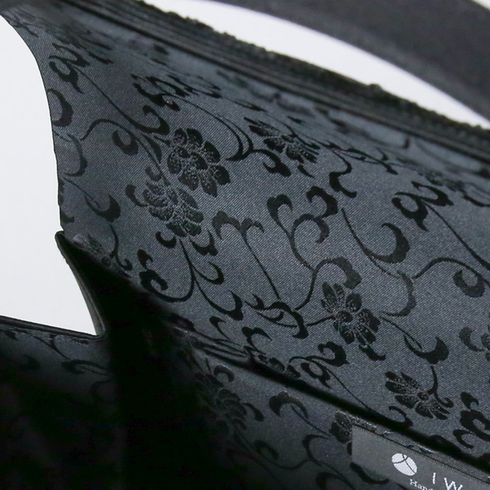 コード刺繍インナーマグネットフォーマルバッグ