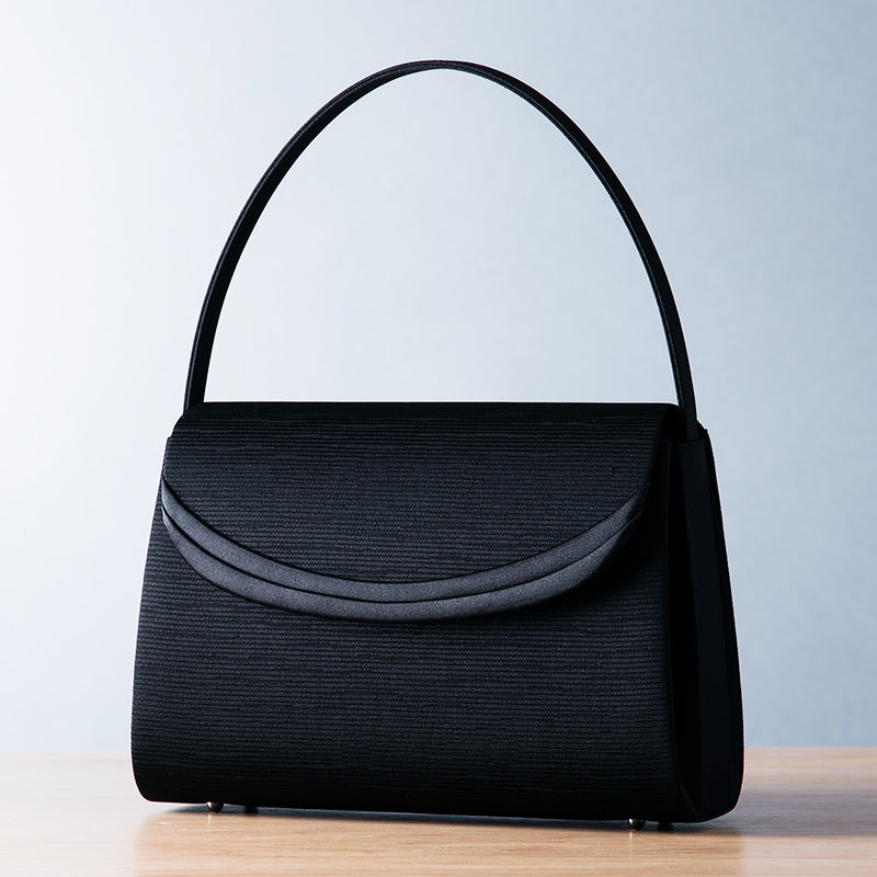 Yonezawa woven formal bag with built-in magnet