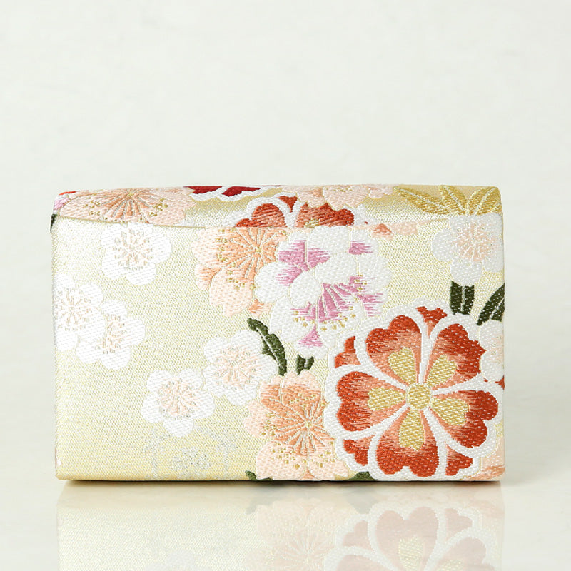 振袖用草履バッグセット 「桜花組亀甲」